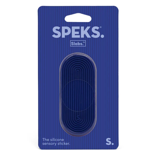 Speks SLABS Groove Blue Sensory Sticker