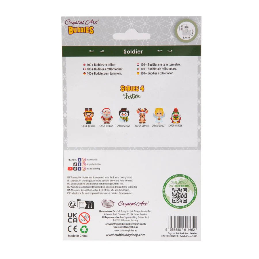 Soldier, Crystal Art Buddy