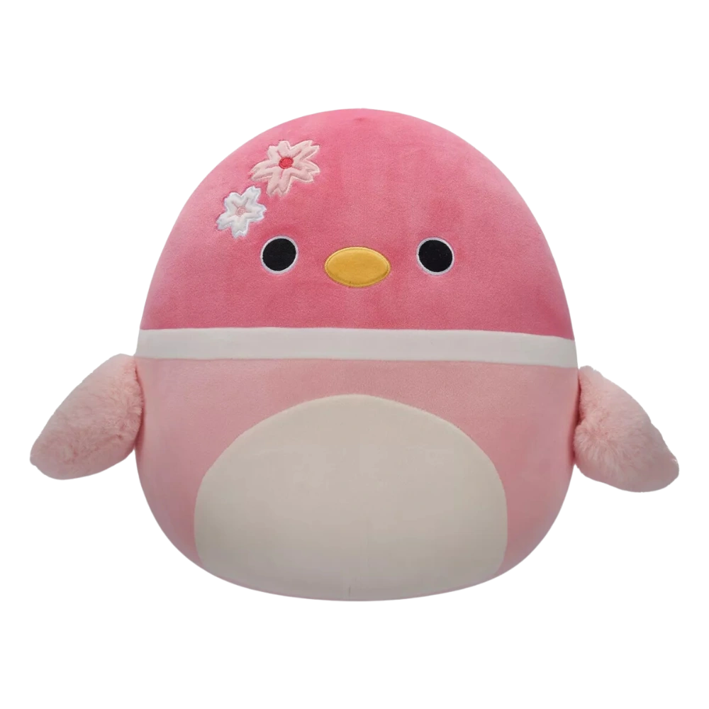 7.5 Squishmallows Sonja - Pink Mallard Duck W/Sakura Flowers