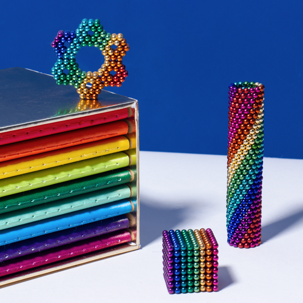 Speks 512 Spectrum Magnetic Desk Toy Fidget Set 432 Pieces