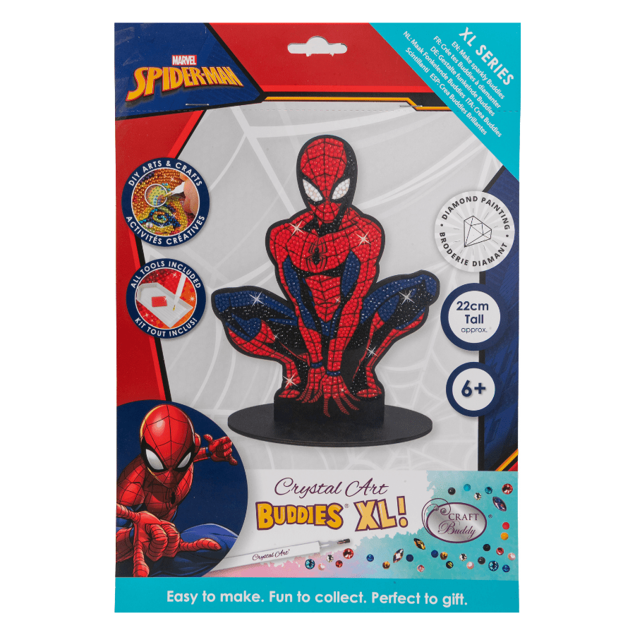 Spider-Man Crystal Art XL Buddy