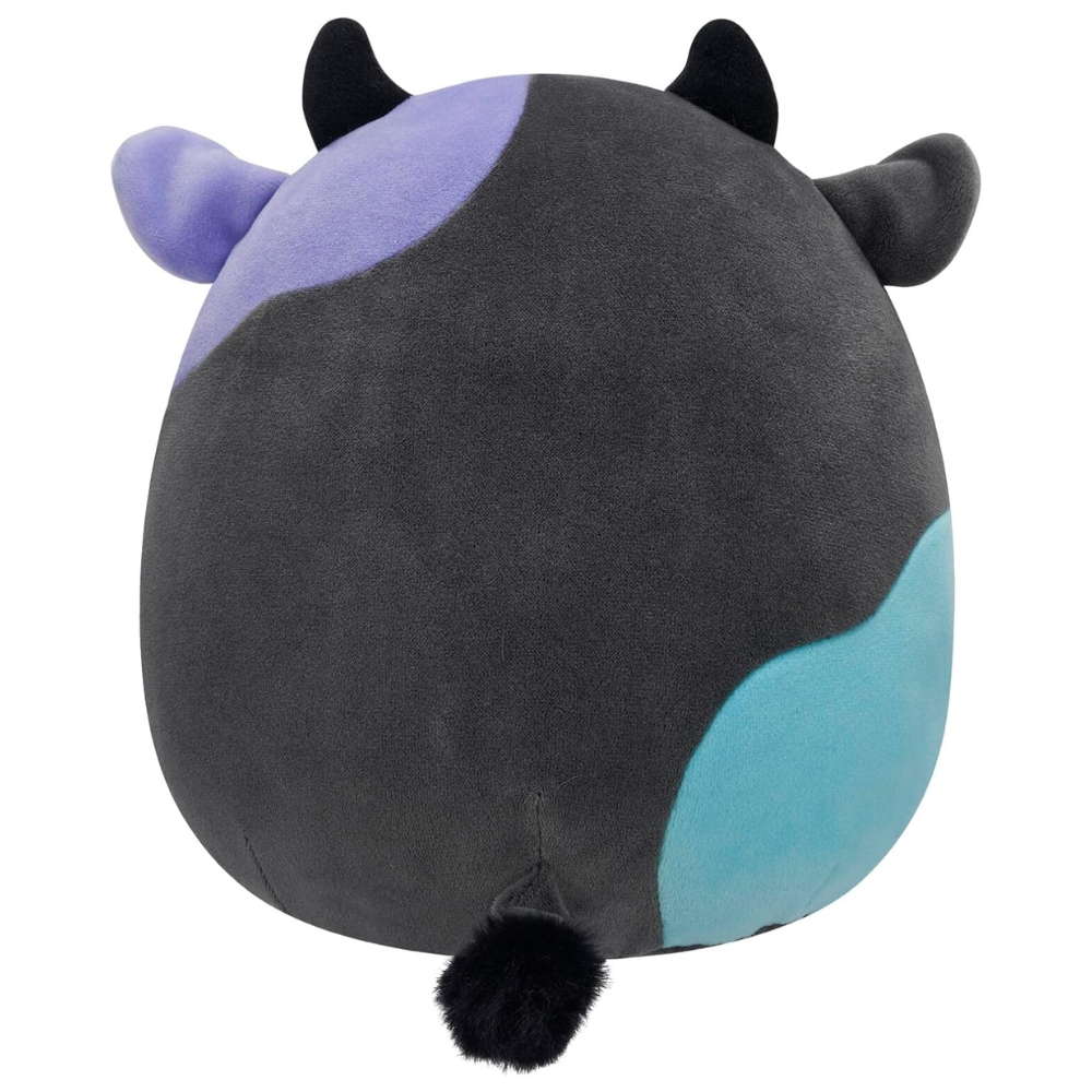 7.5" Squishmallow Smithereens the Charcoal Grey Cow