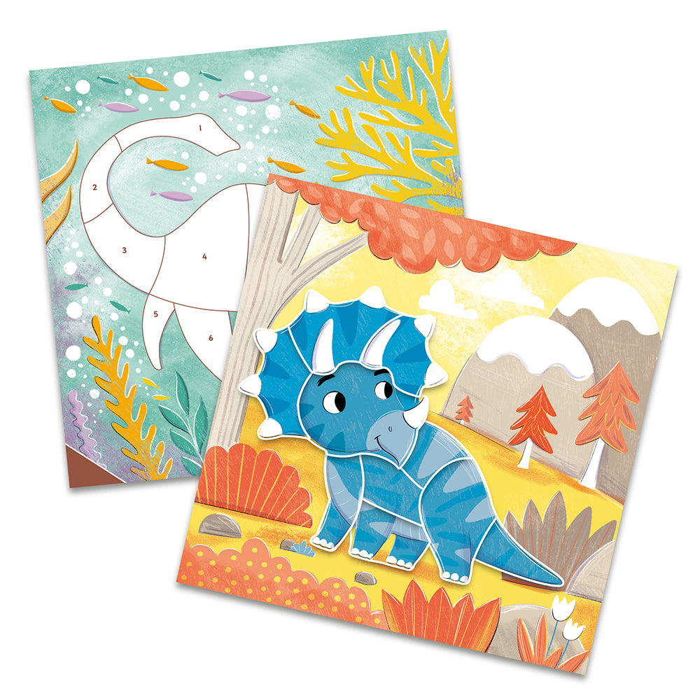 Sticker by Numbers - Dinosaurs