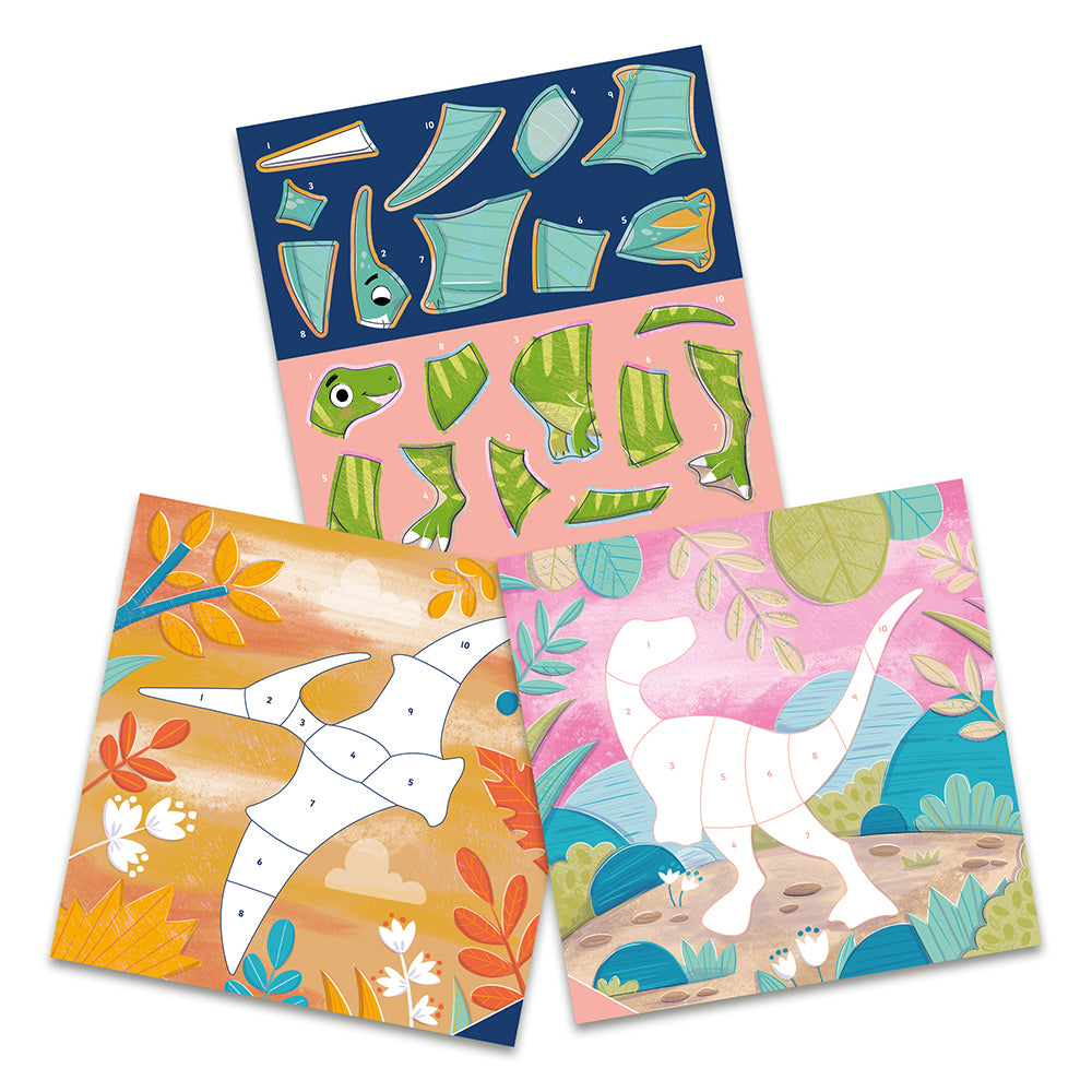 Sticker by Numbers - Dinosaurs