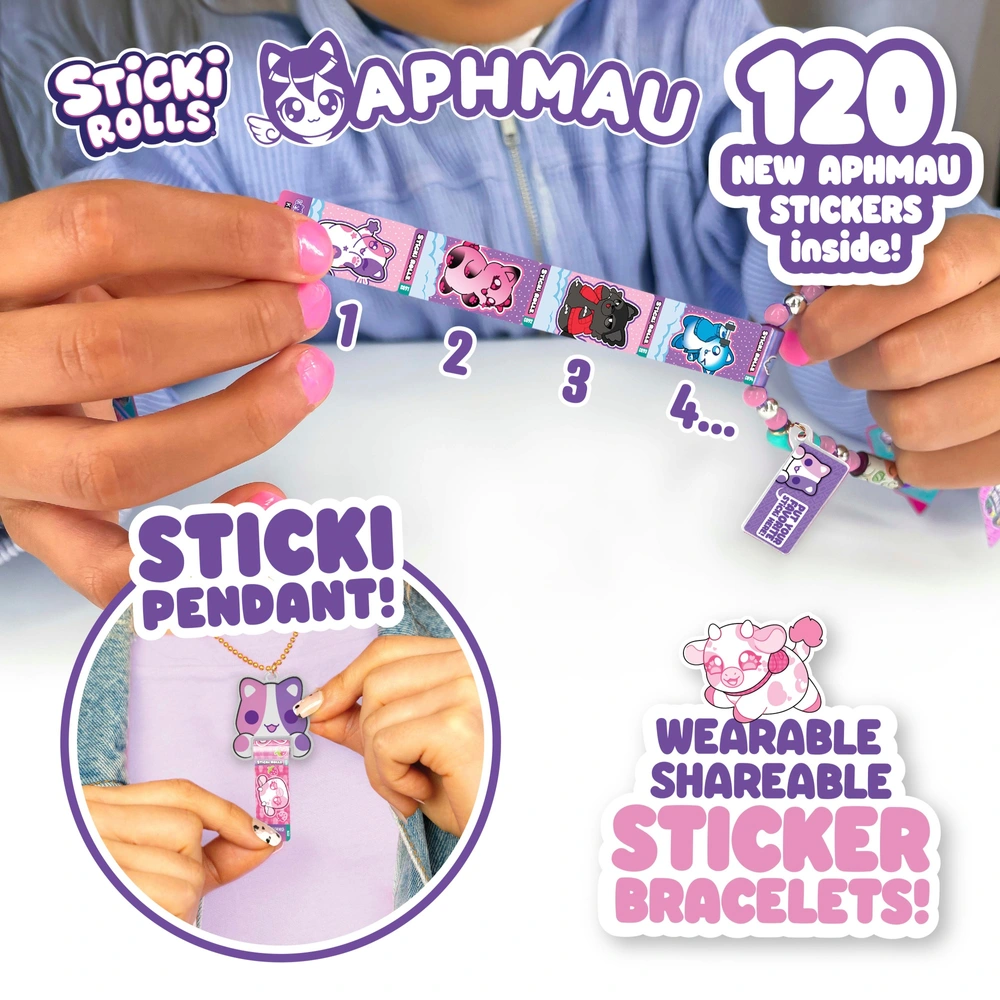 Sticki Rolls Aphmau Pendant Pack