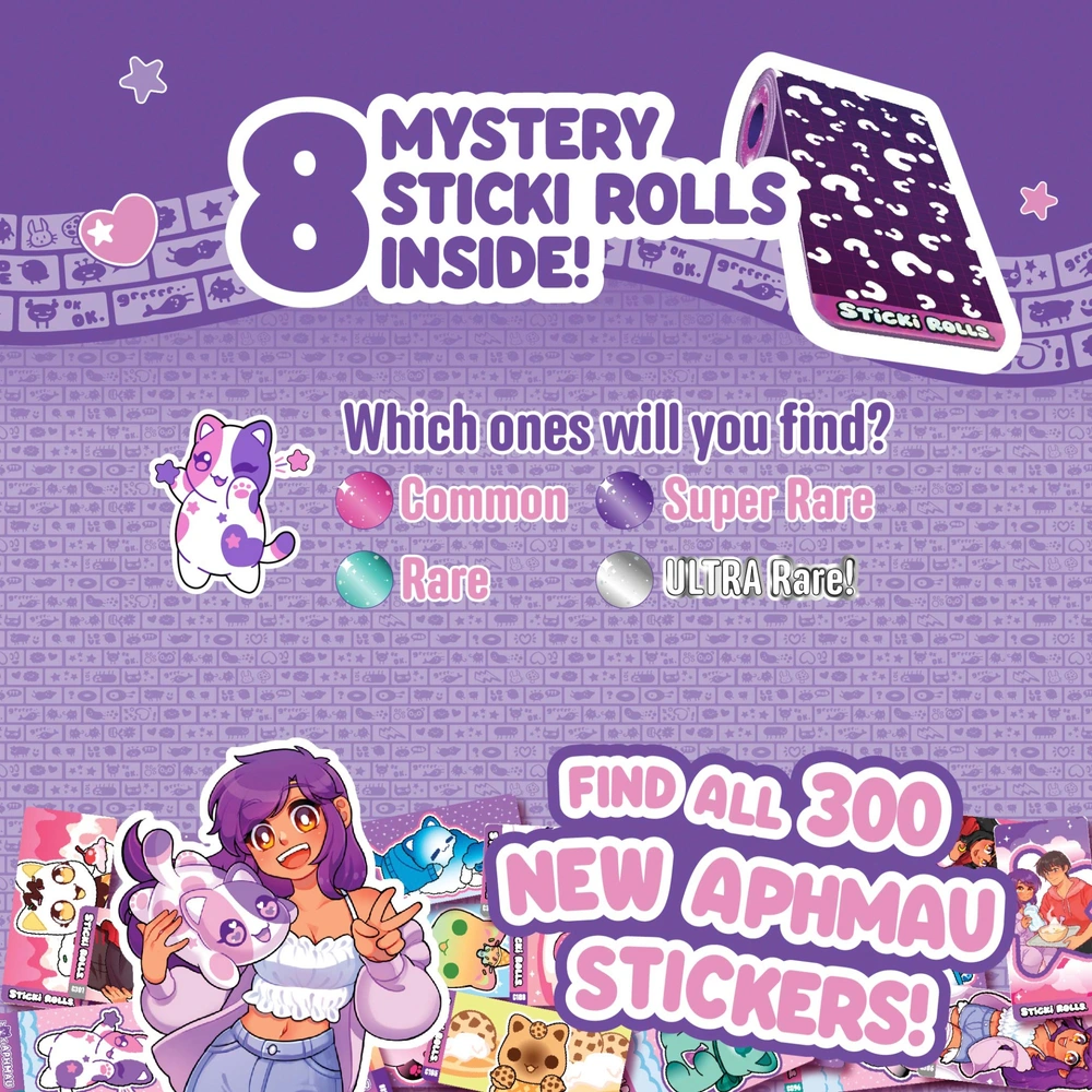 Sticki Rolls Aphmau Pendant Pack