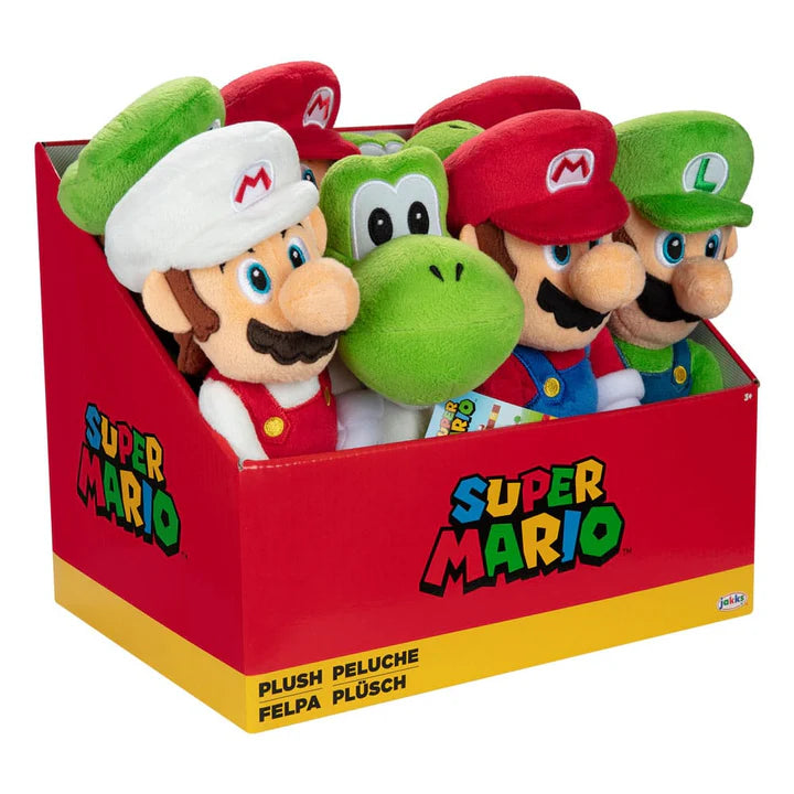 Super Mario Plush Asst