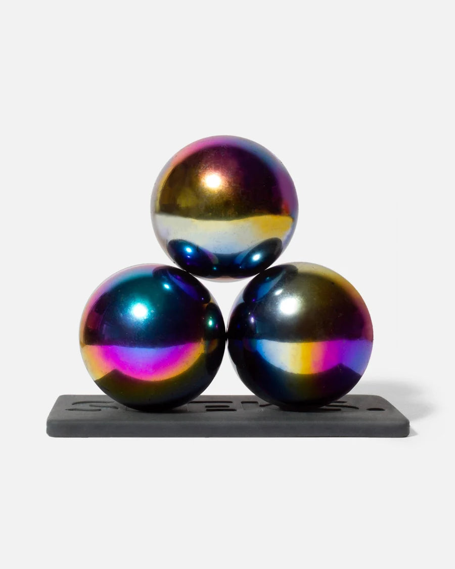 Speks Supers Giant Magnetic Balls Fidget Toy 3 Pack Oil Slick