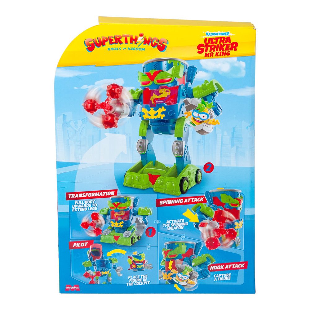 Superthings Kazoom Power Battle Ultra Striker Mr King