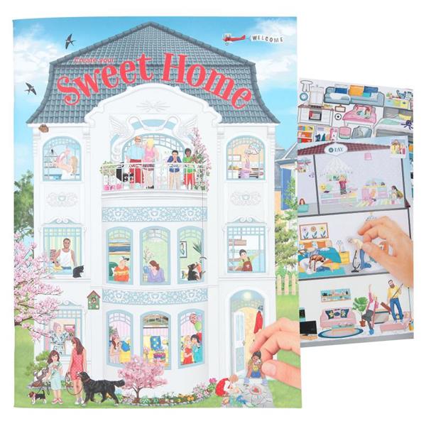 Create Your Sweet Home Sticker Book