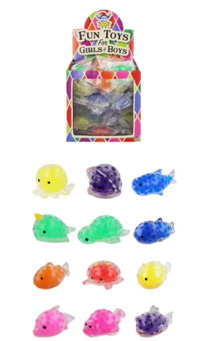 Mini Sea Animal Bead Filled Squishy Fidget Toy 5cm