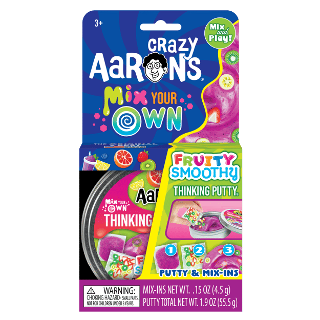 Crazy Aaron's Thinking Putty Fruity Smoothy Magnetic Sensory Toy
