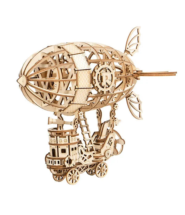 Rokr Airship 3D wooden puzzle Model Kit