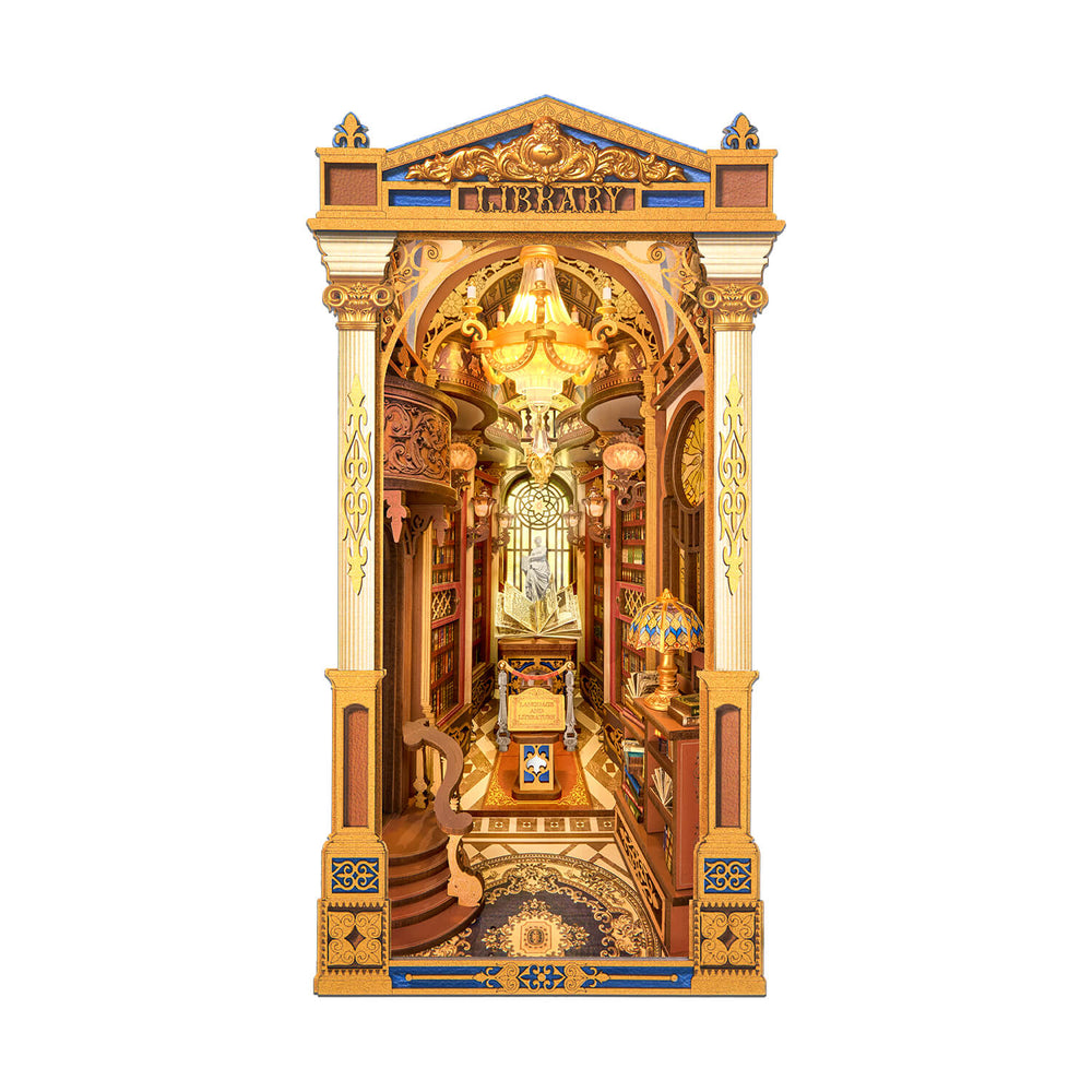 Rolife Library of Wonders DIY Book Nook Kit