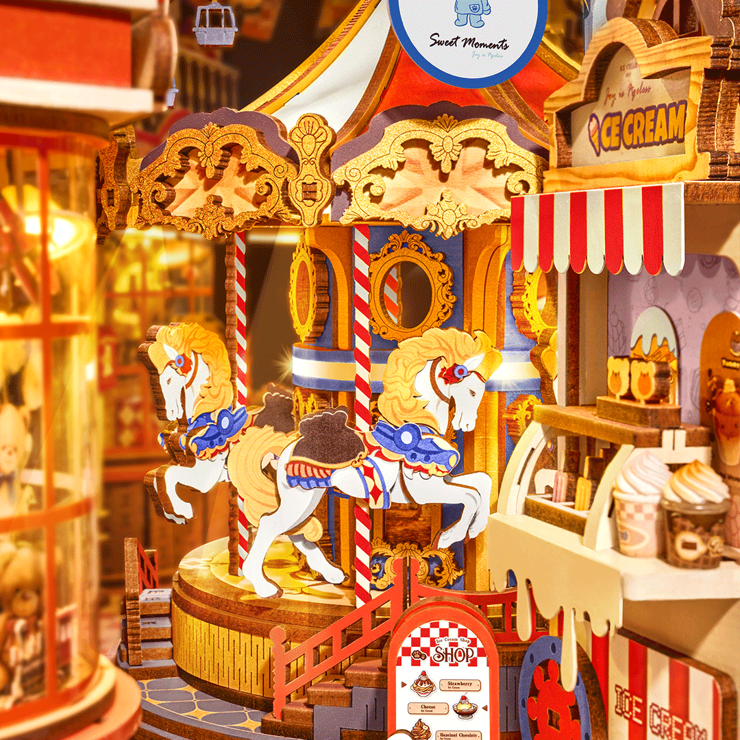 Rolife Fairytale Amusement Park DIY Book Nook Kit
