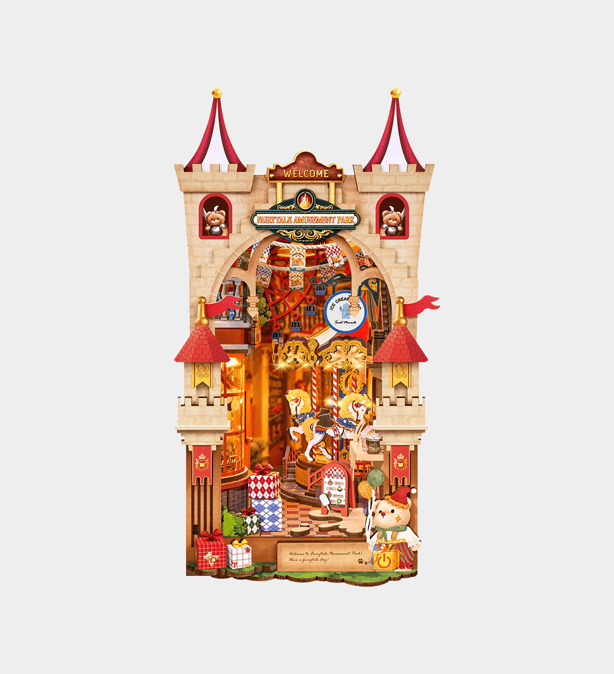 Rolife Fairytale Amusement Park DIY Book Nook Kit