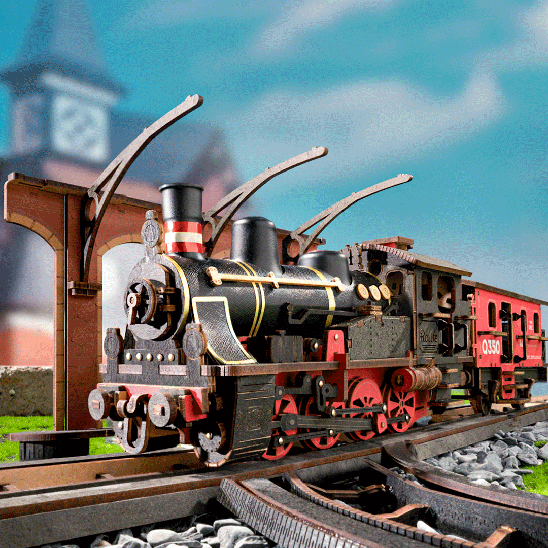 Rolife Steam Journey DIY Miniature Kit
