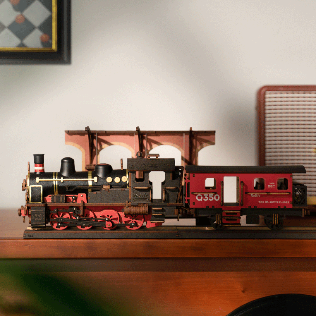 Rolife Steam Journey DIY Miniature Kit