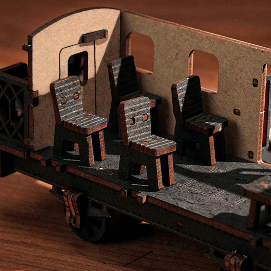 Rolife Steam Journey DIY Miniature Kit