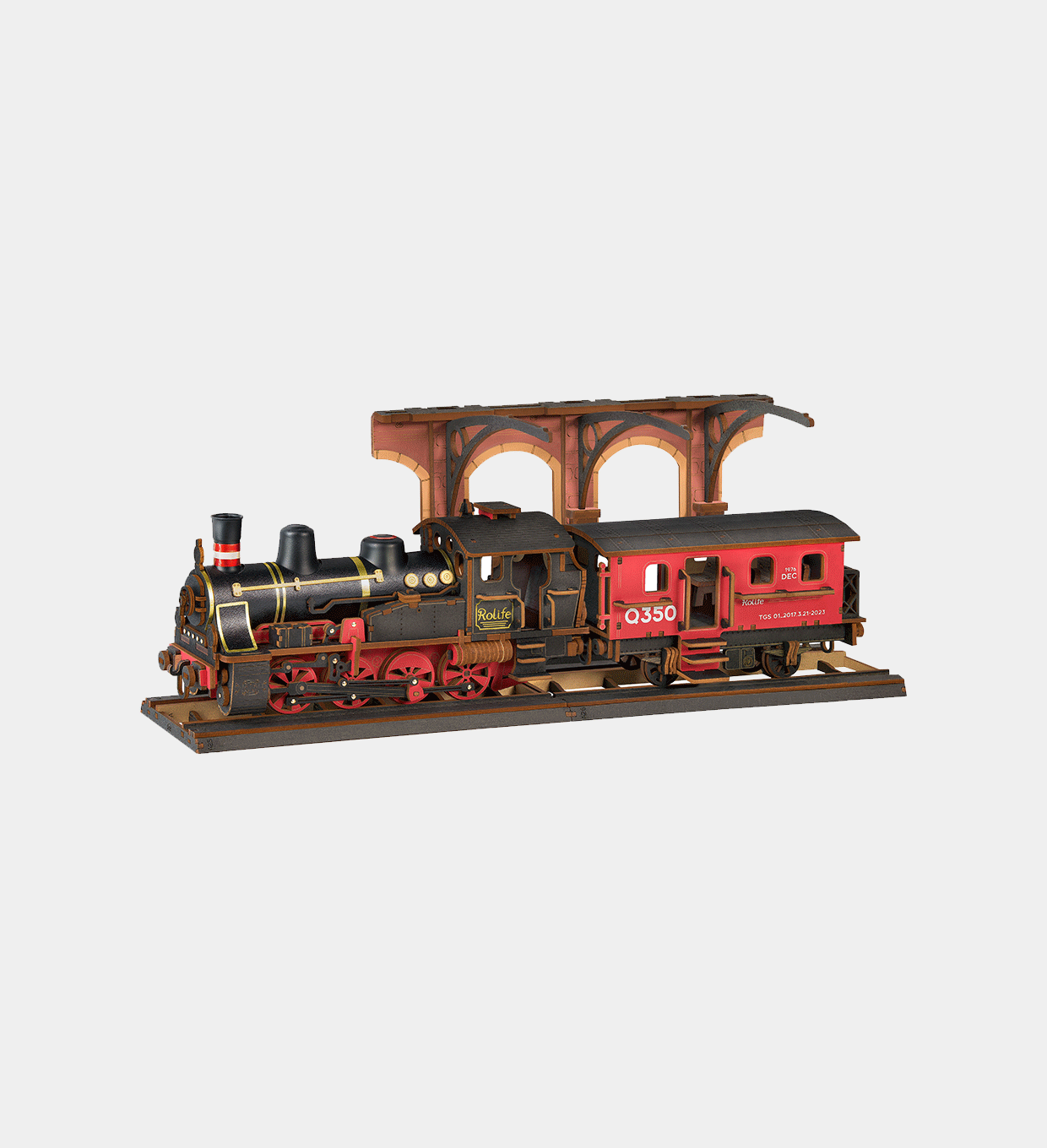 Rolife Steam Journey DIY Miniature Kit