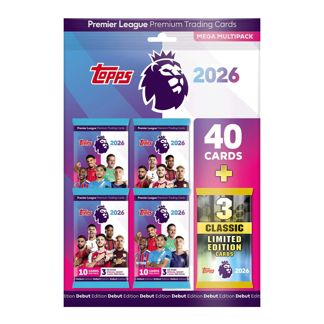 Topps Premier League 2026 Mega Multipack