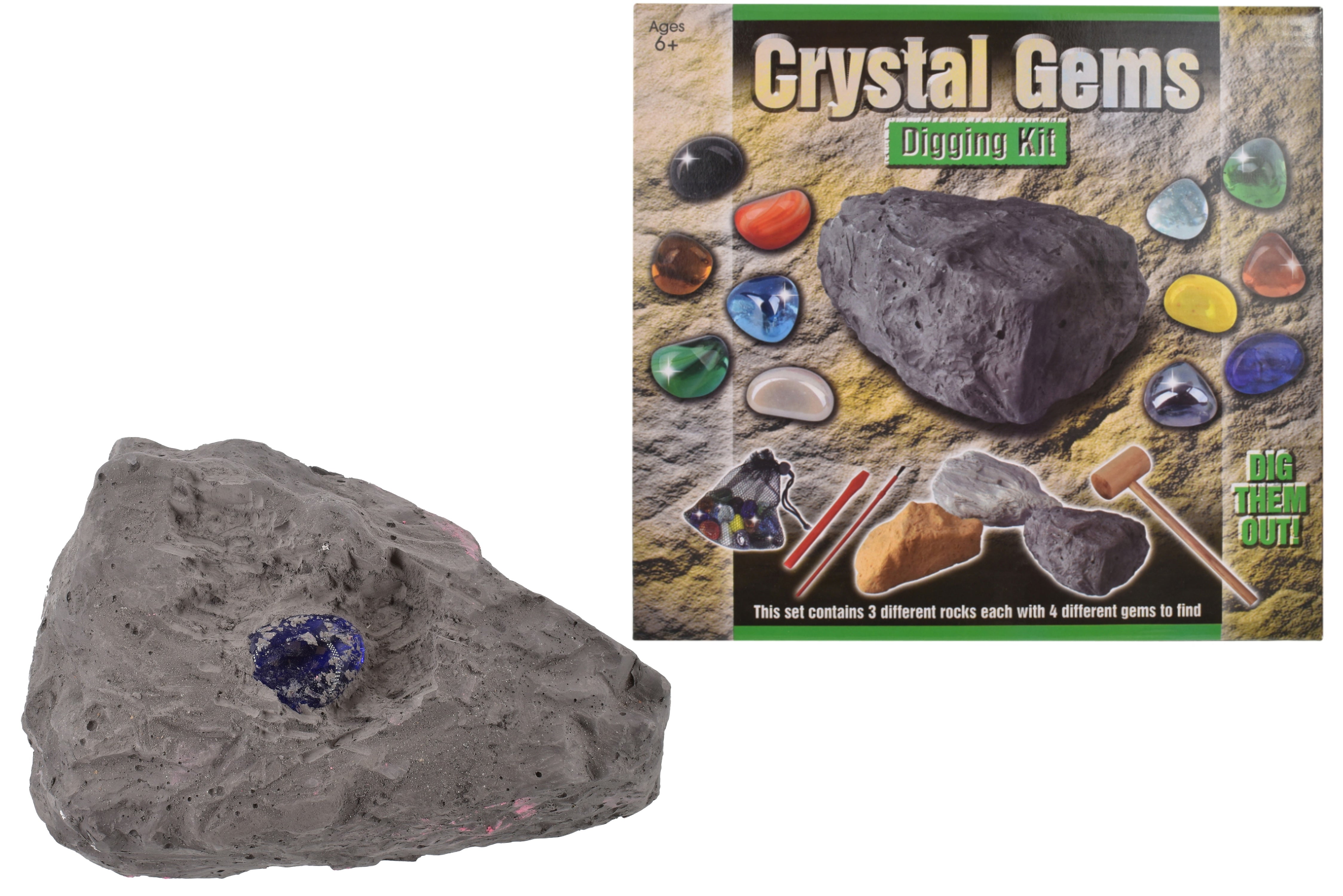Dig Out Crystal Gems