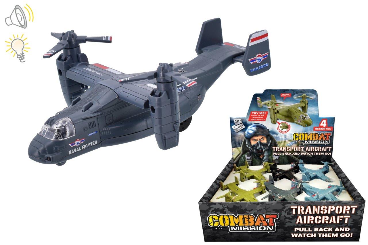 Die Cast Aircraft With Light And Sound