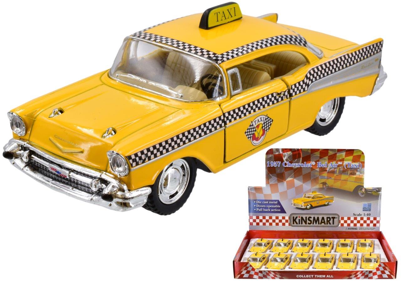 1:40 Die Cast Chevrolet Bel Air Taxi