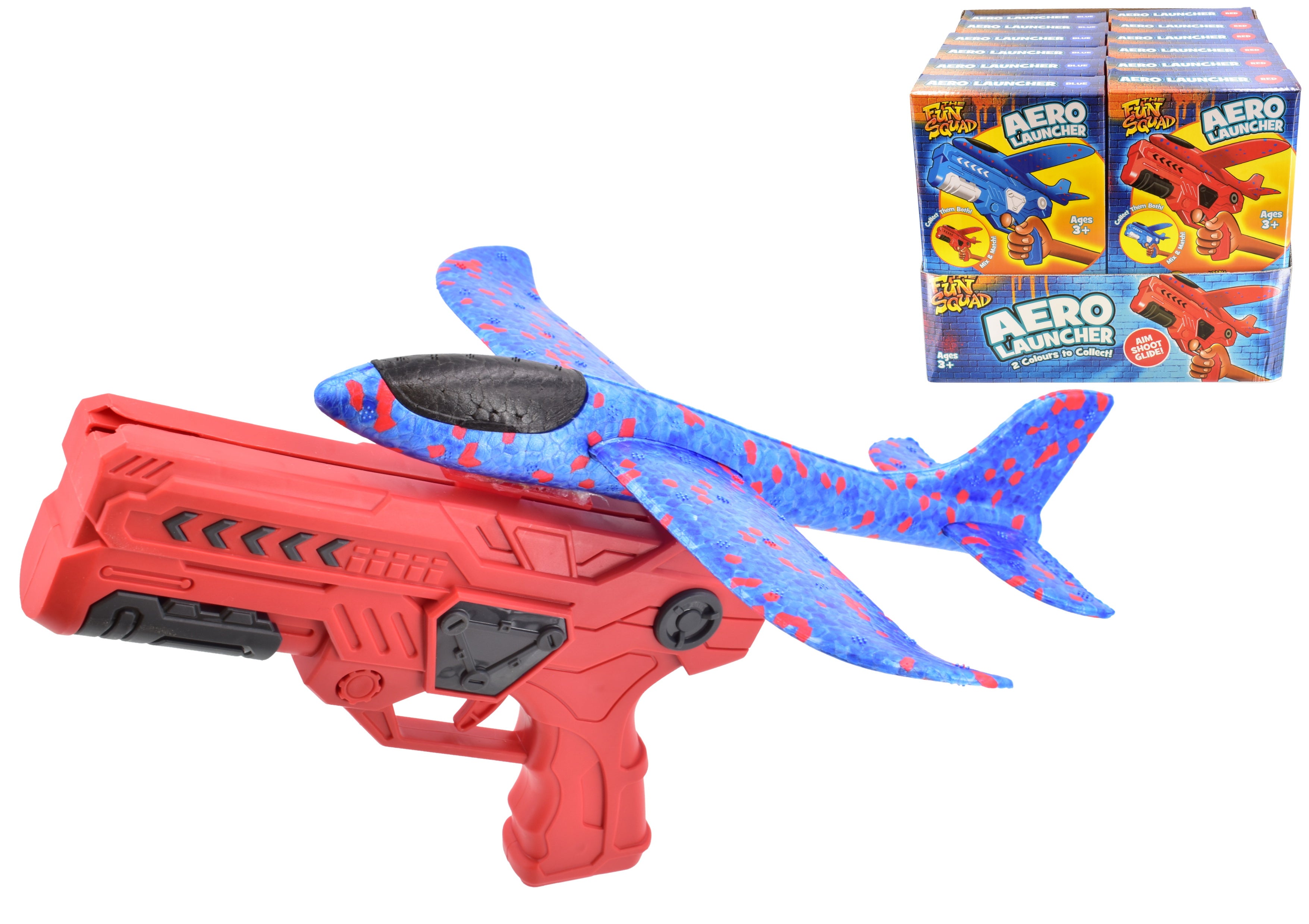 Fun Squad Small Foam Aeroplane & Gun