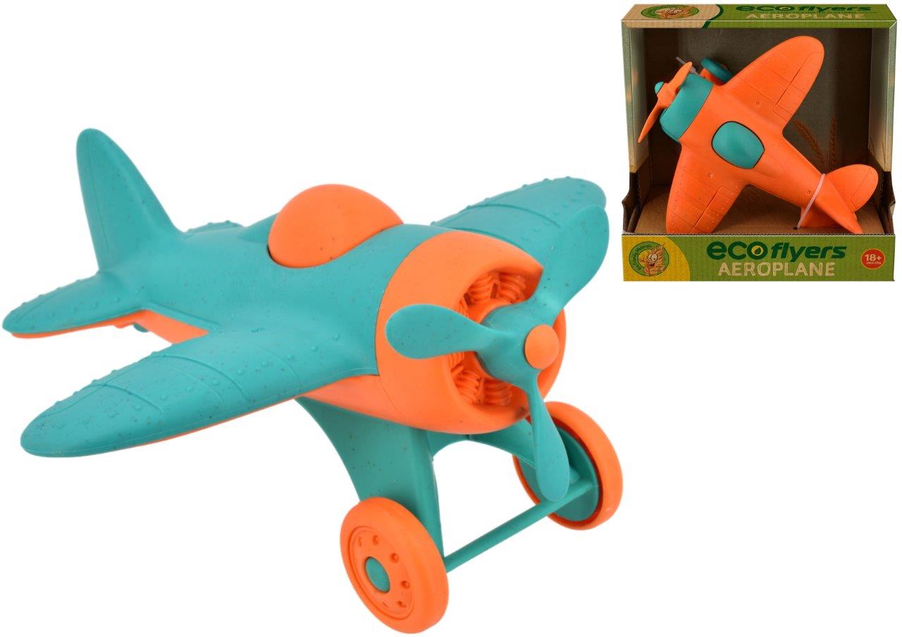 Bio Plastic Plane 18cm