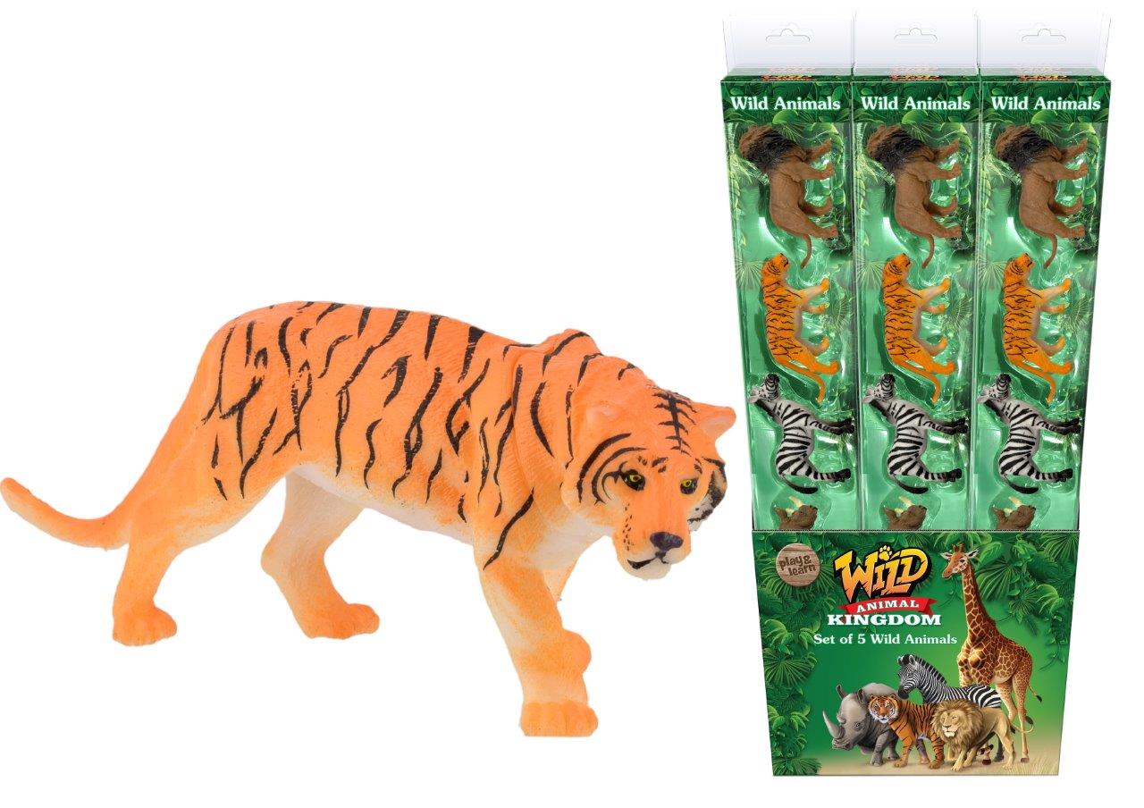 5 piece Wild Animals