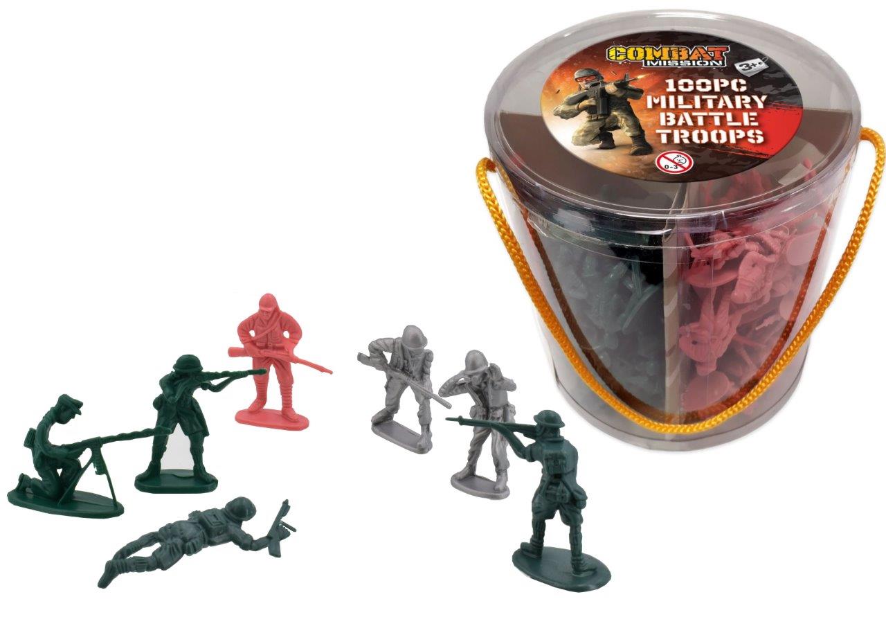 100 piece Nato Forces Soldiers