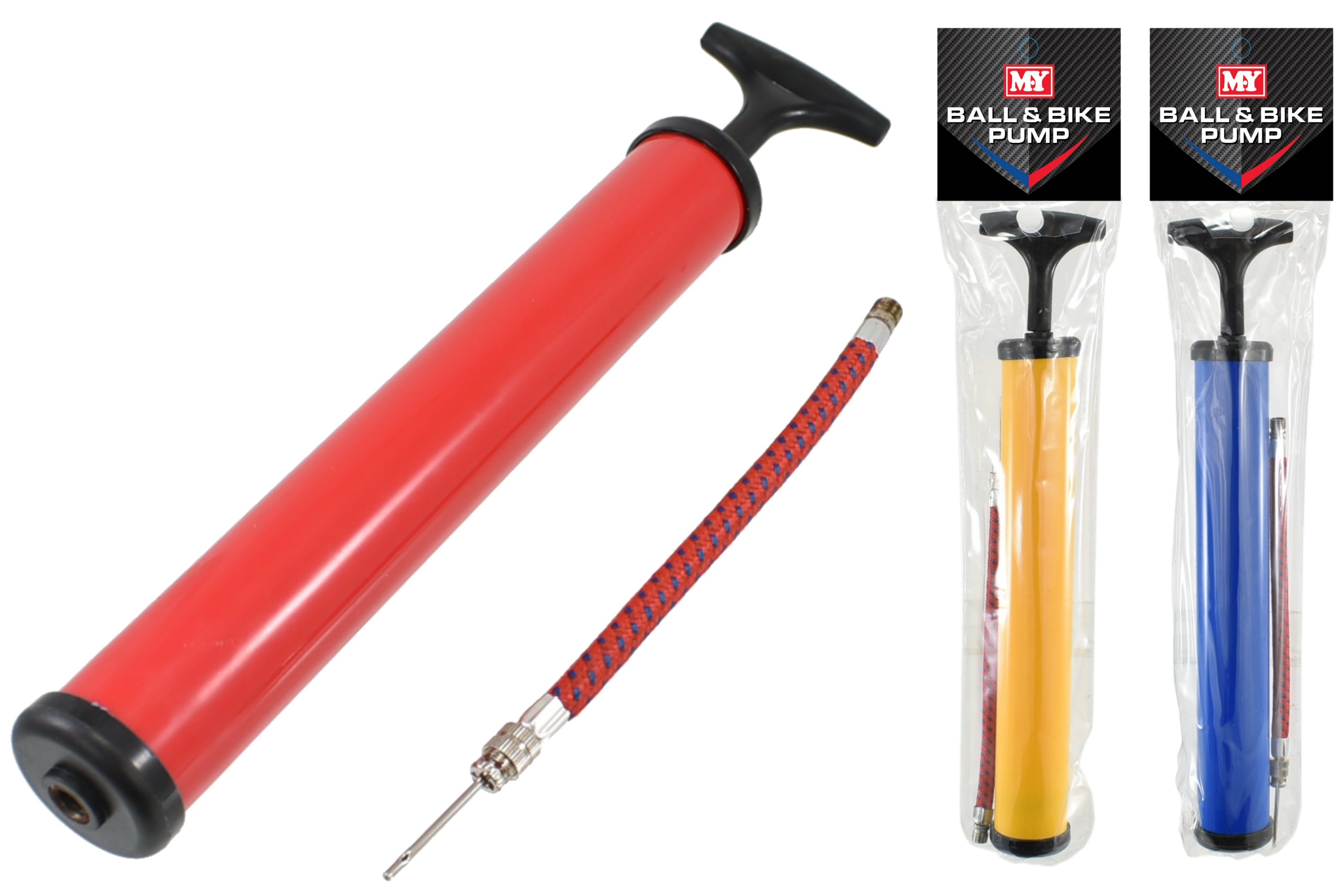 12 Inch Ball and Bike Pump Assorted Styles
