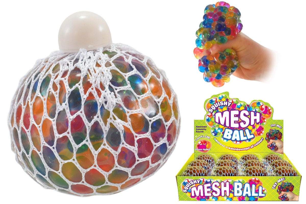 Colour Squishy Mesh Ball