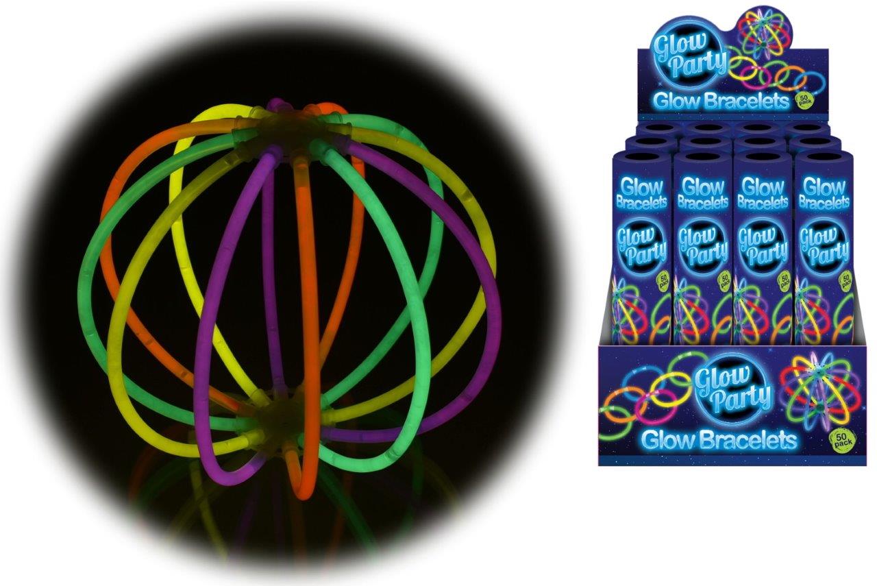 50Pc Glow Bracelet