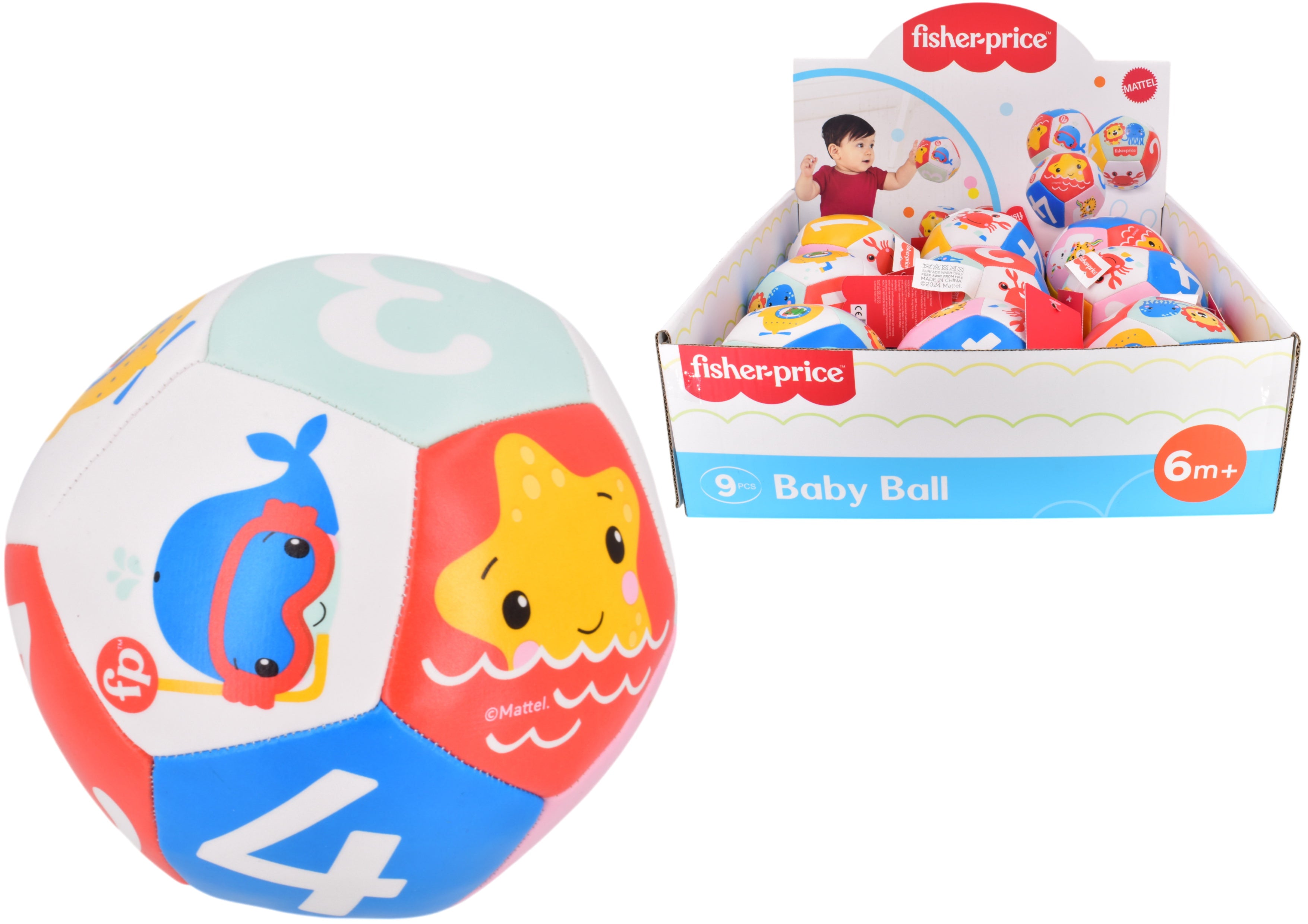 Fisher Price Animal Ball 12.5cm