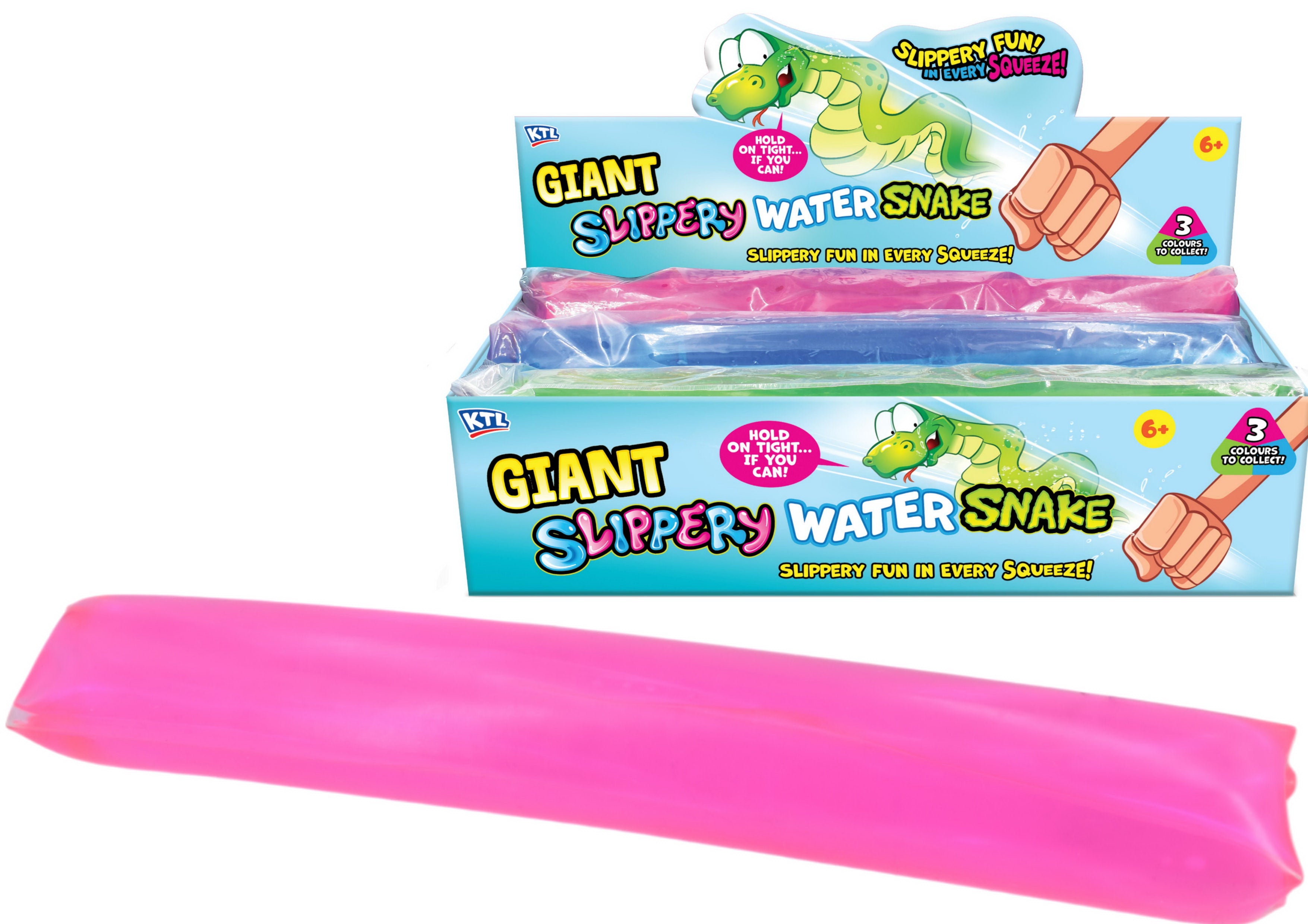 38cm Long Water Snake (3 Assorted)