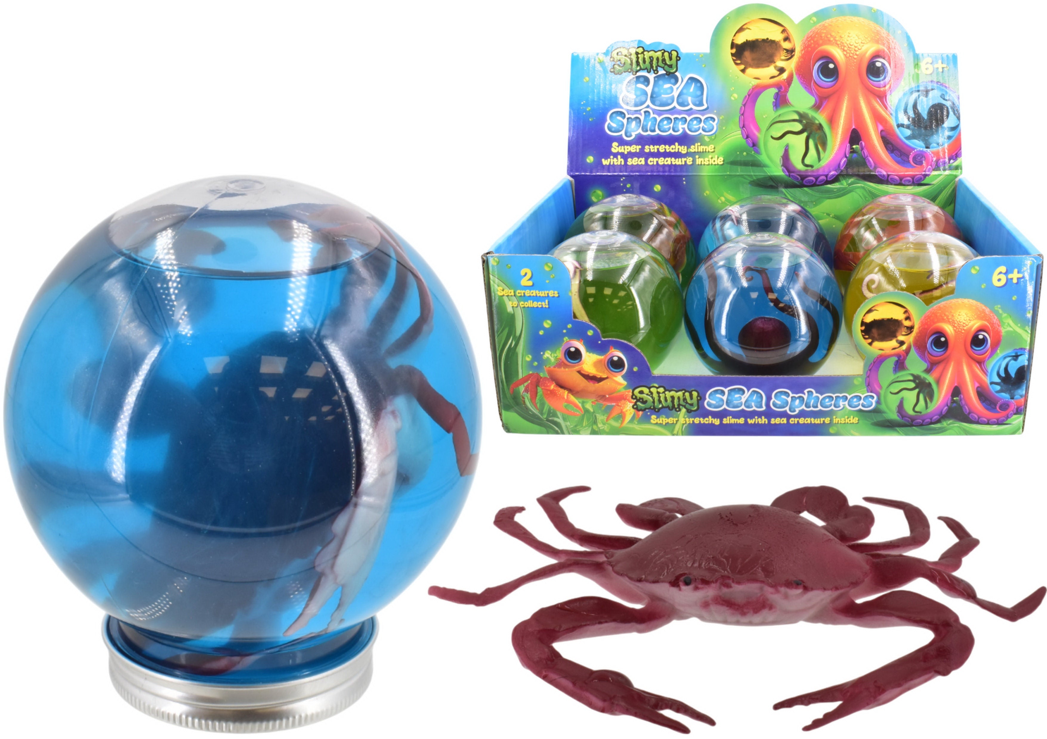 Slimy Sea Spheres With Sea Creature Asst