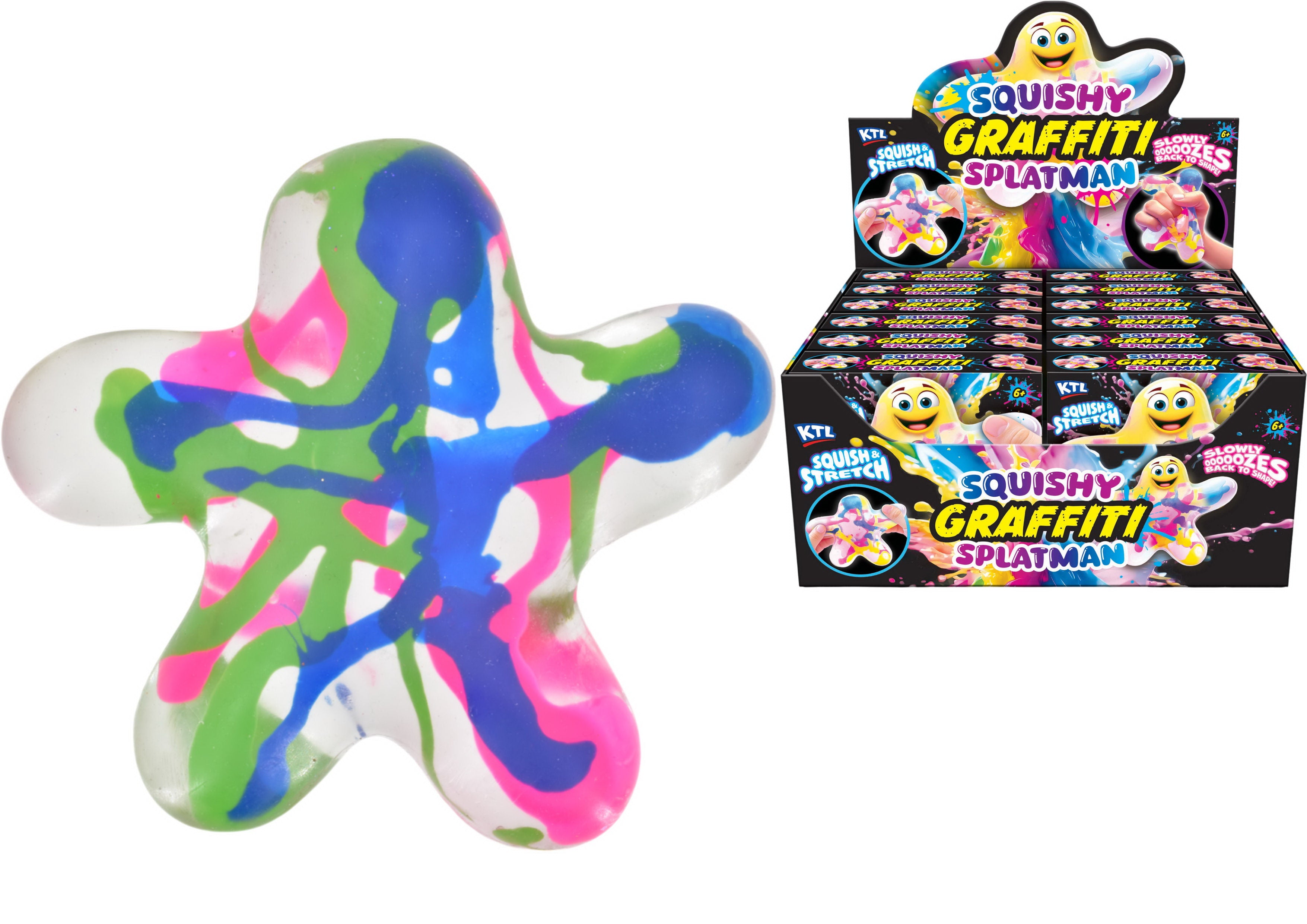 Squishy Graffiti Stretchy Man