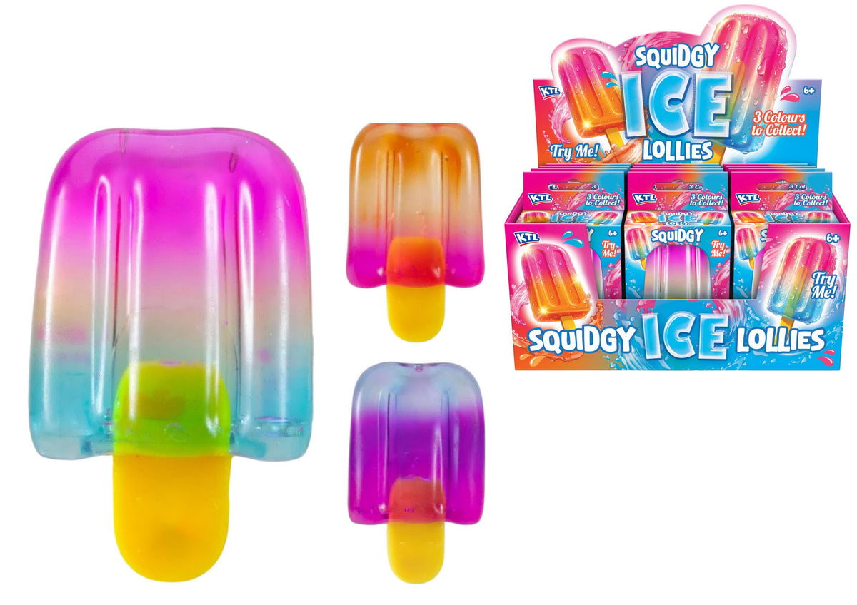 KTL Sugar Maltose Squidgy Ice Lolly Sensory Toy