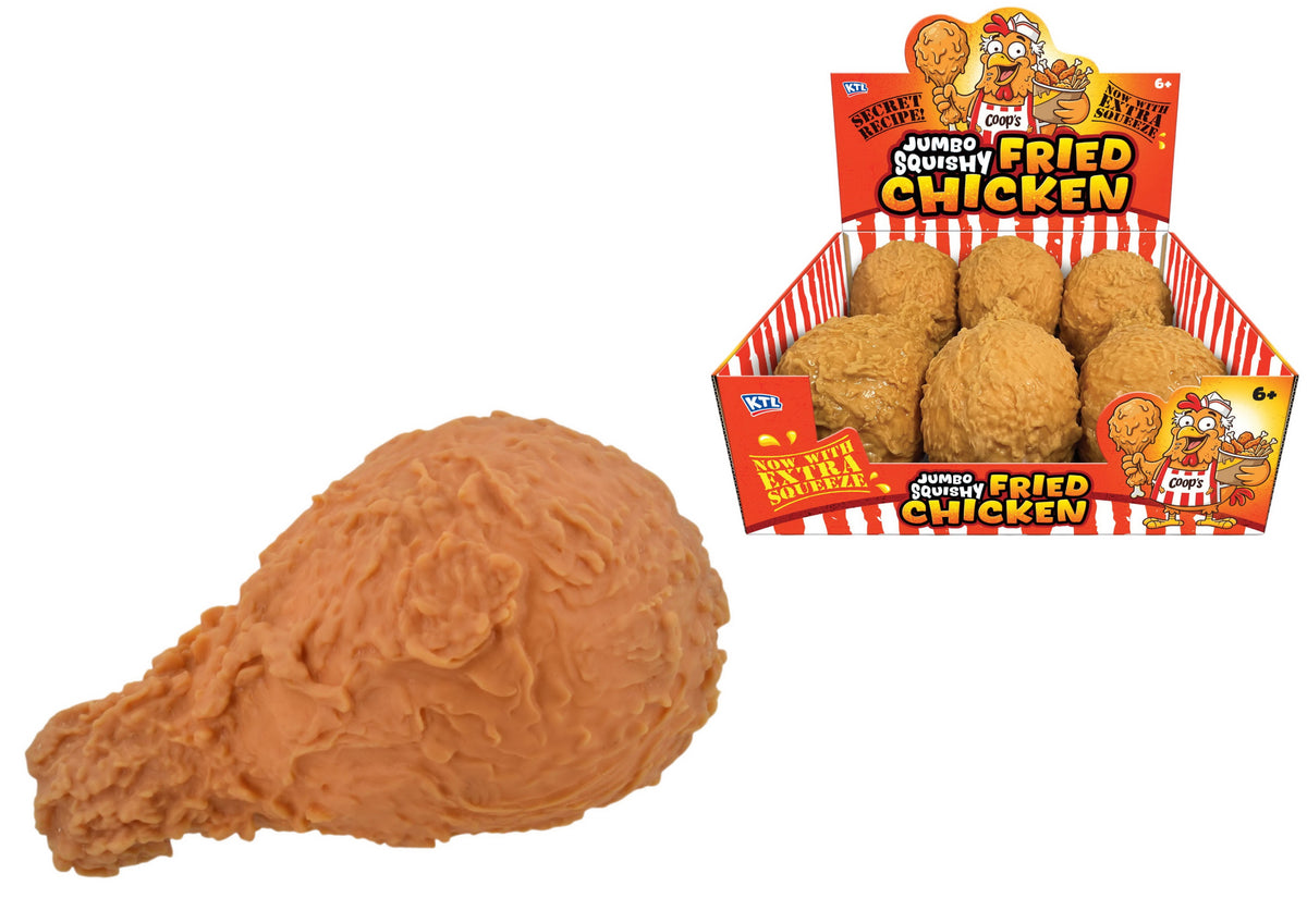 KTL Jumbo Fried Chicken Drumstick Squishy Sensory Toy
