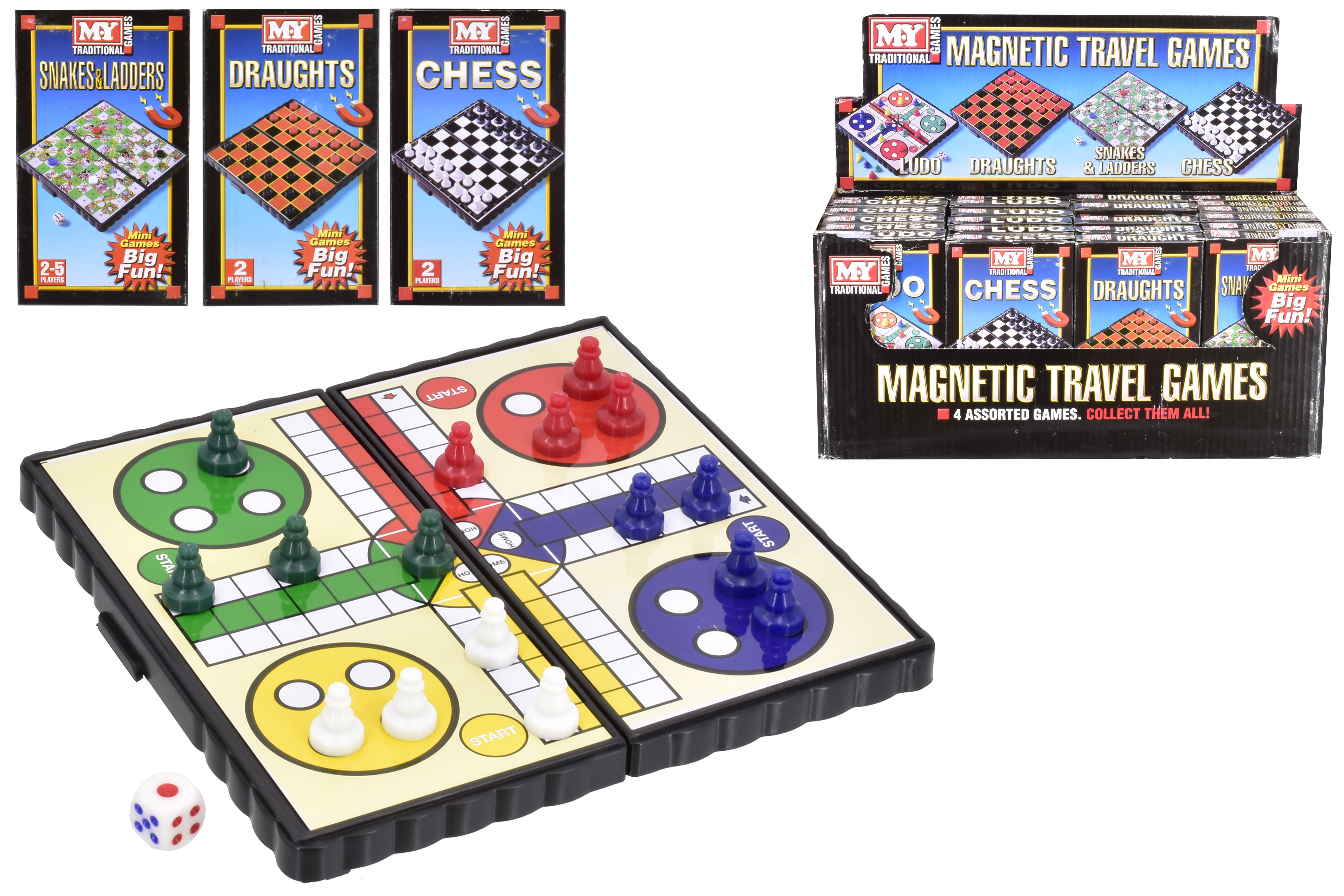 M.Y Magnetic Travel Games Asst