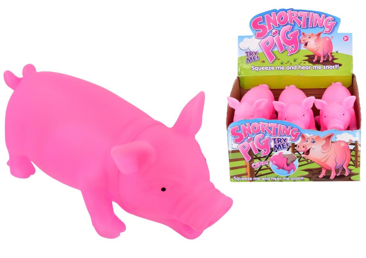 19cm Snorting Pig