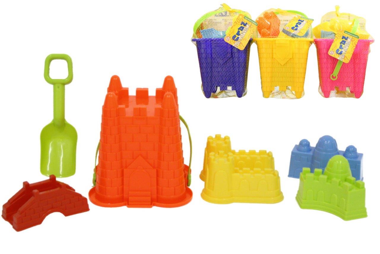 7 piece bucket & Spade Set