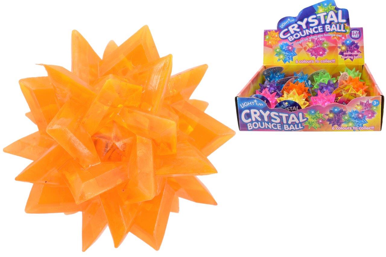Light Up Crystal Bounce Ball