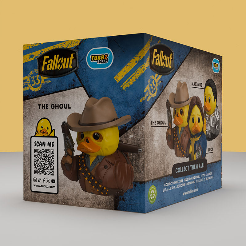 TUBBZ Fallout The Ghoul Collectible Duck Figure