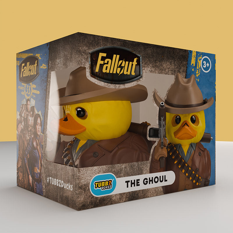 TUBBZ Fallout The Ghoul Collectible Duck Figure