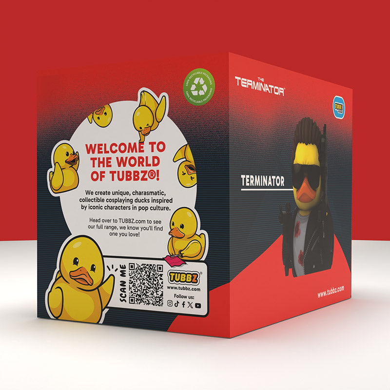TUBBZ The Terminator Collectible Duck Figure