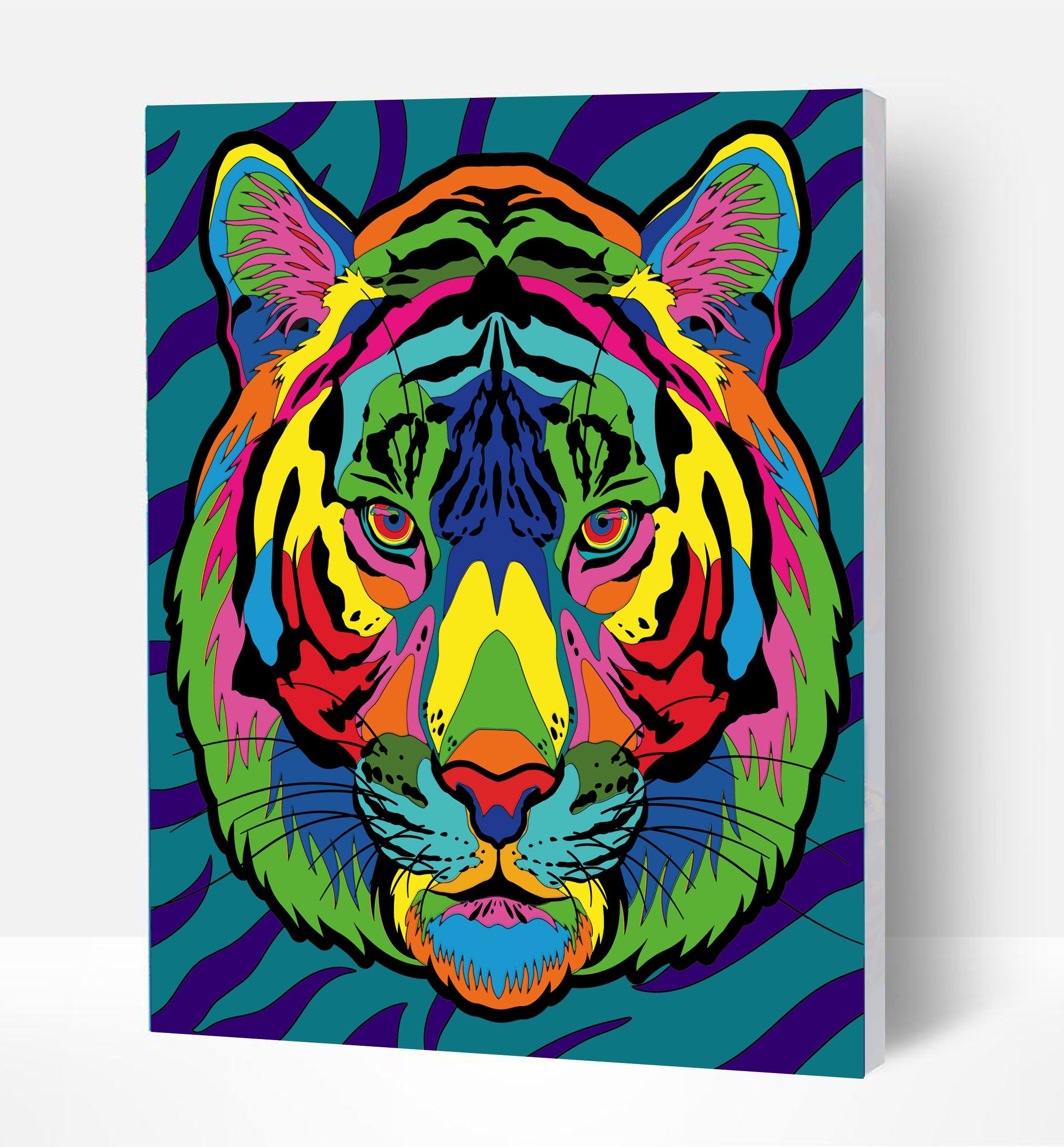 Tiger Paint By Numbers