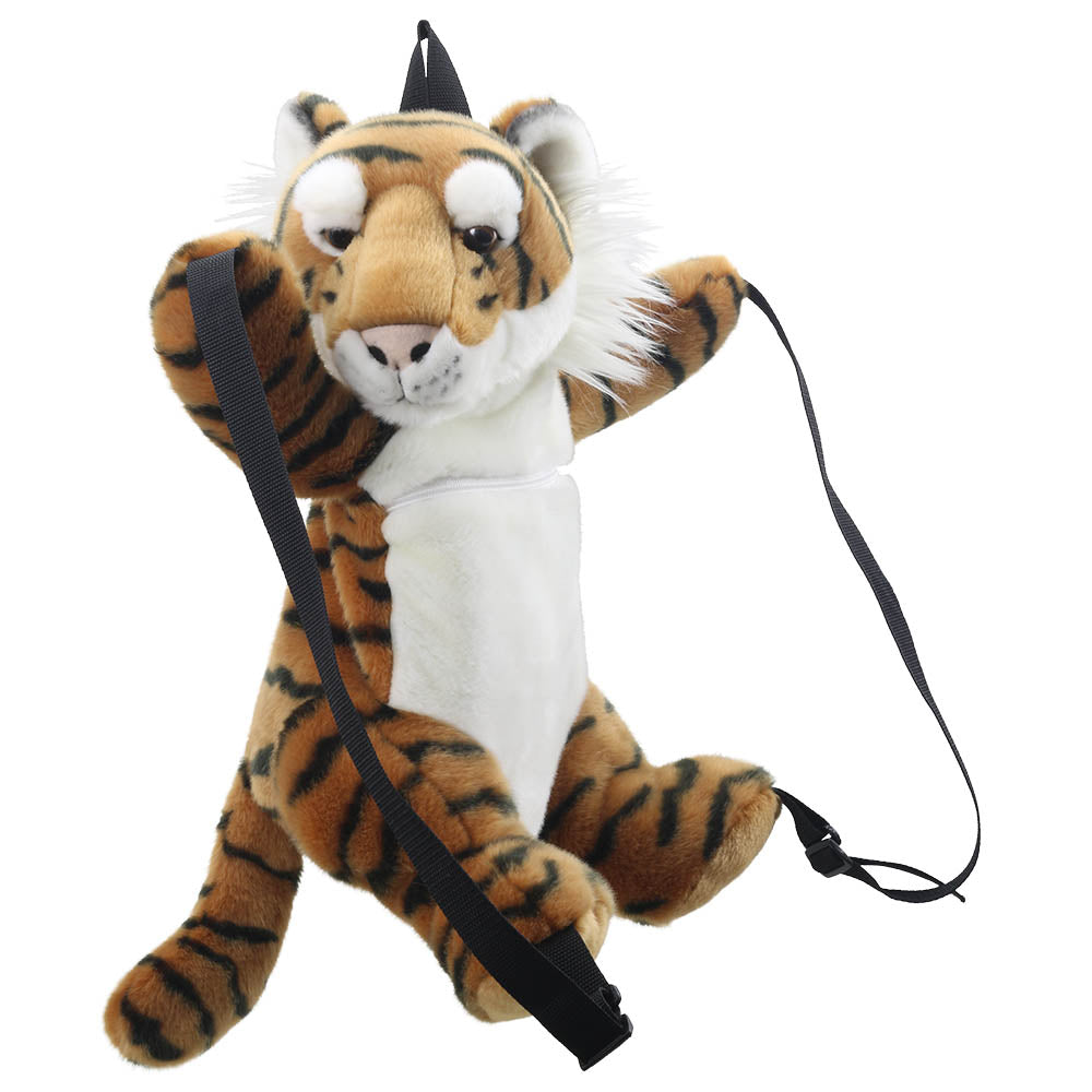 Animal Backpacks Tiger Puppet